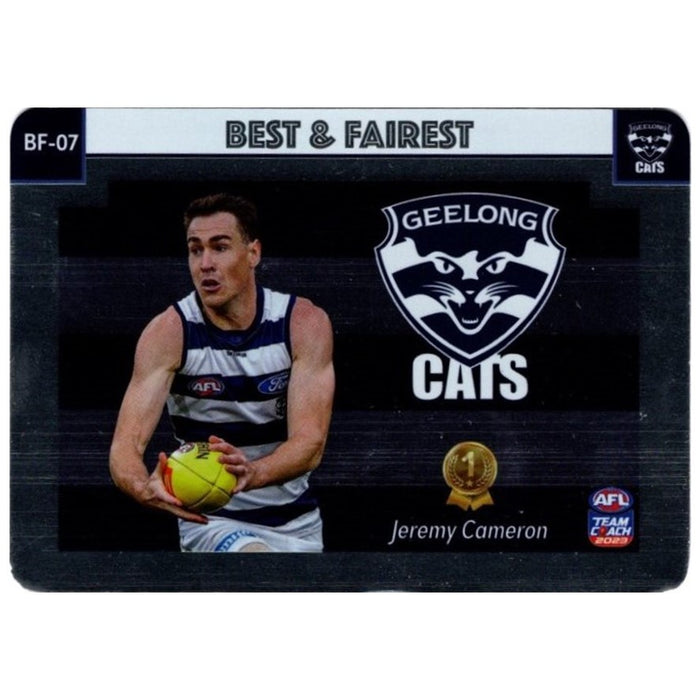 Jeremy Cameron, Best & Fairest, 2023 Teamcoach AFL