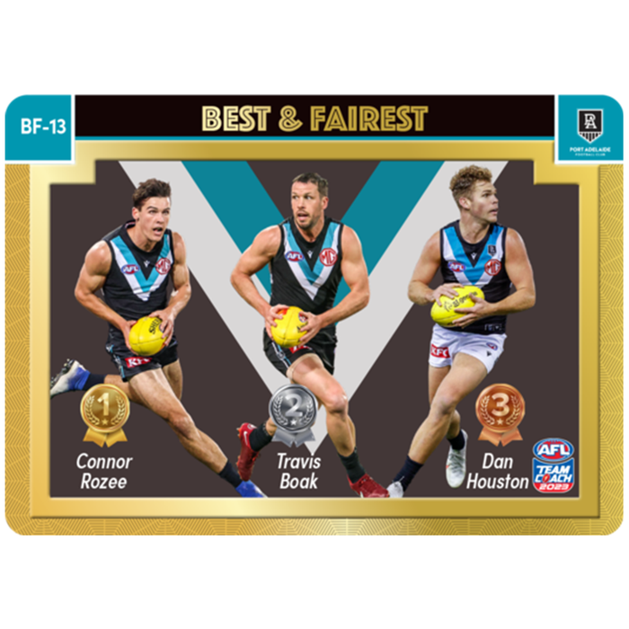 Port Adelaide Power, Gold Best & Fairest, 2023 Teamcoach AFL