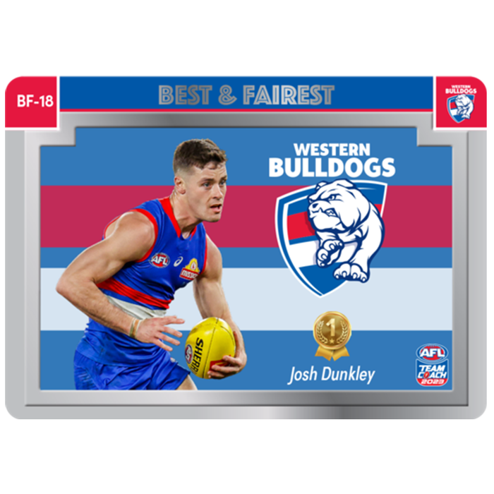 Josh Dunkley, Best & Fairest, 2023 Teamcoach AFL
