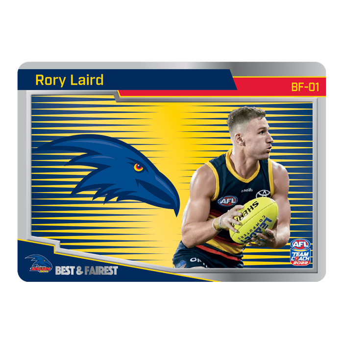 Rory Laird, Best & Fairest, 2022 Teamcoach AFL