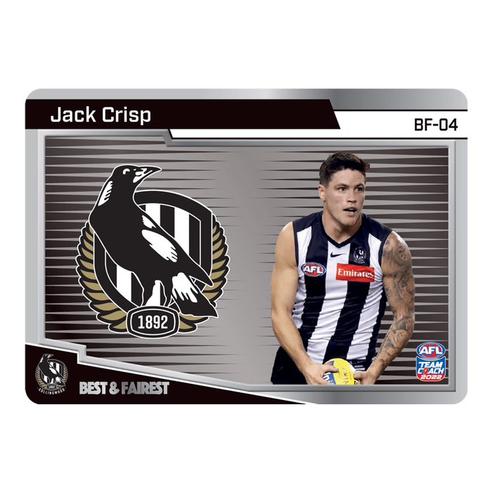 Jack Crisp, Best & Fairest, 2022 Teamcoach AFL