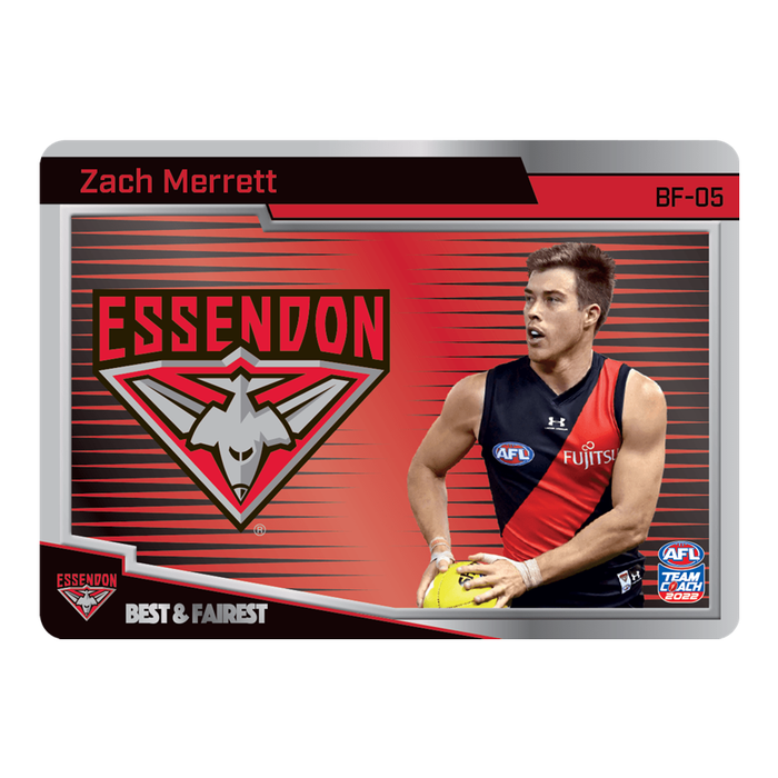 Zach Merrett, Best & Fairest, 2022 Teamcoach AFL