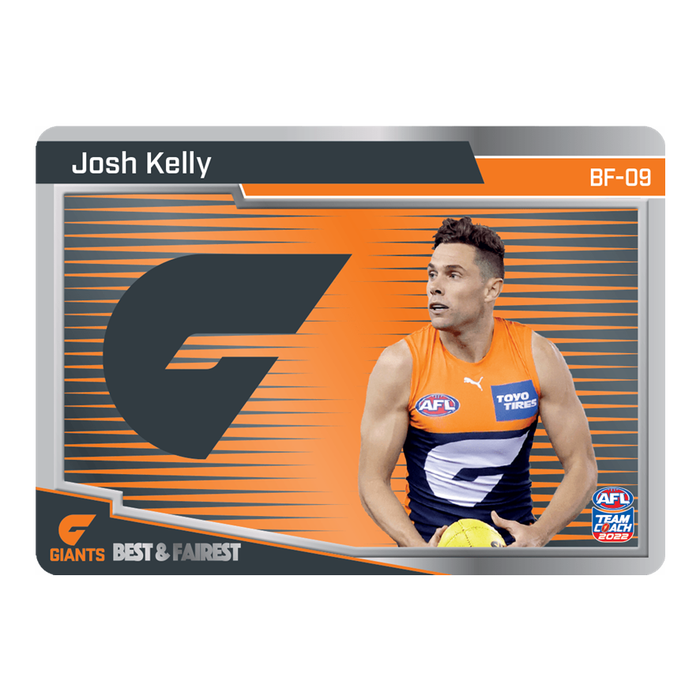 Josh Kelly, Best & Fairest, 2022 Teamcoach AFL