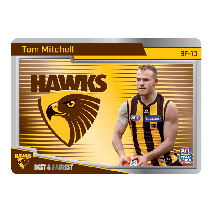 Tom Mitchell, Best & Fairest, 2022 Teamcoach AFL