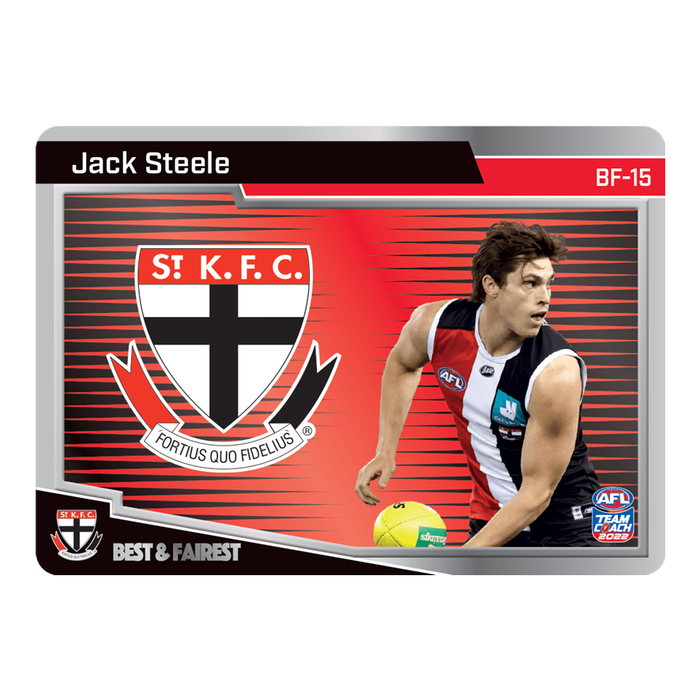 Jack Steele, Best & Fairest, 2022 Teamcoach AFL