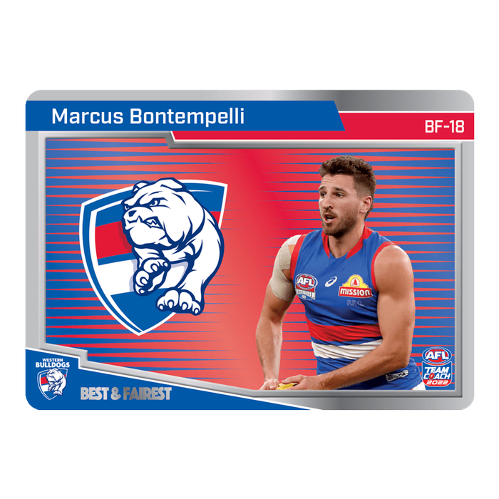 Marcus Bontempelli, Best & Fairest, 2022 Teamcoach AFL