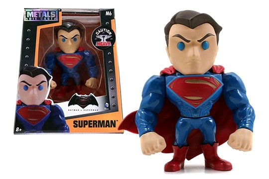 Superman Alternate 4" Metals Wave 1, Batman v Superman: Dawn of Justice.