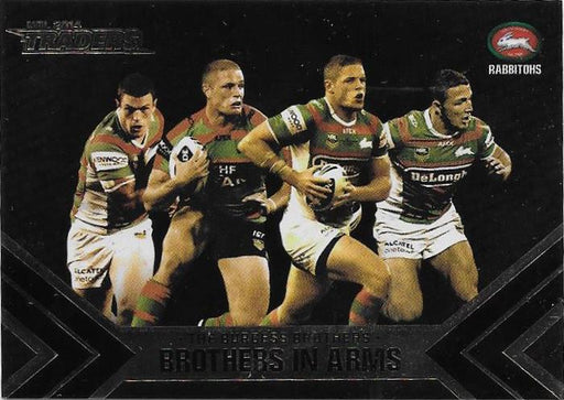 Burgess Brothers in Arms Parallel card, 2014 ESP Traders NRL