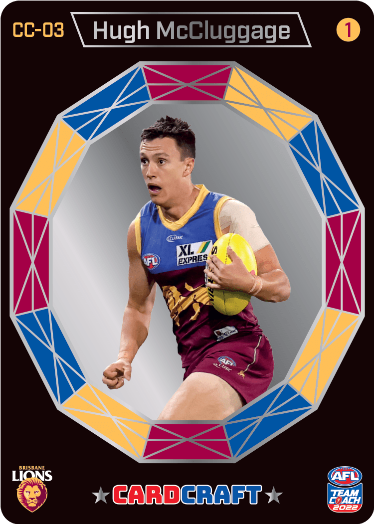 Hugh McCluggage, Card Craft #1, 2022 Teamcoach AFL