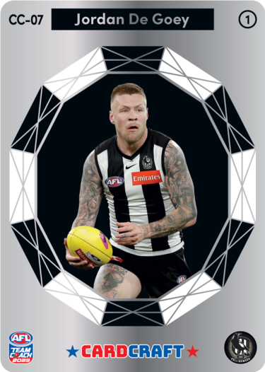 Jordan De Goey, Card Craft #1, 2023 Teamcoach AFL