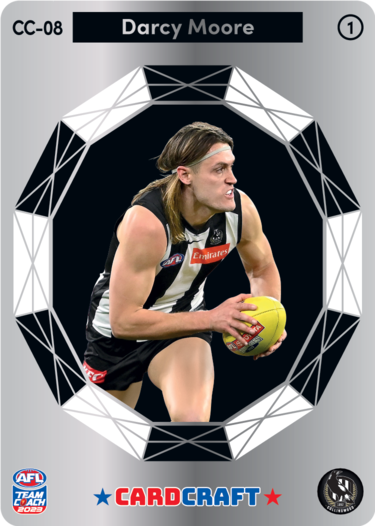 Darcy Moore, Card Craft #1, 2023 Teamcoach AFL