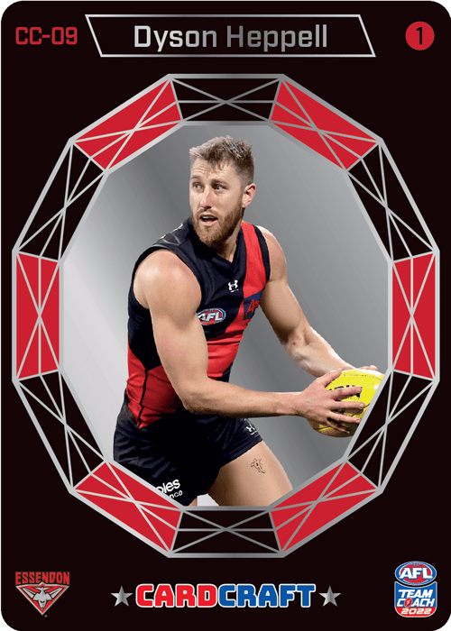 Dyson Heppell, Card Craft #1, 2022 Teamcoach AFL