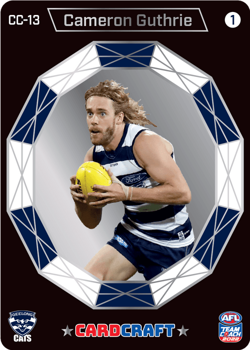 Cameron Guthrie, Card Craft #1, 2022 Teamcoach AFL