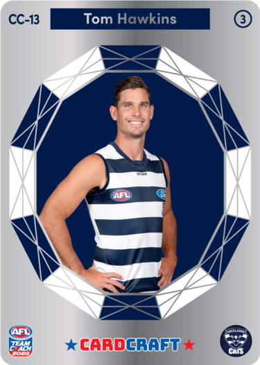 Tom Hawkins, Card Craft #3, 2023 Teamcoach AFL