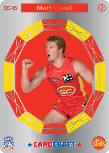 Matt Rowell, Card Craft #2, 2023 Teamcoach AFL