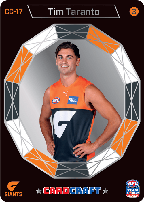 Tim Taranto, Card Craft #3, 2022 Teamcoach AFL