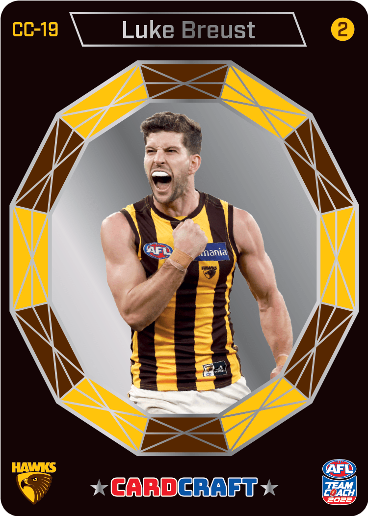 Luke Breust, Card Craft #2, 2022 Teamcoach AFL