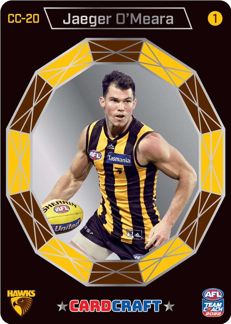 Jaeger O'Meara, Card Craft #1, 2022 Teamcoach AFL