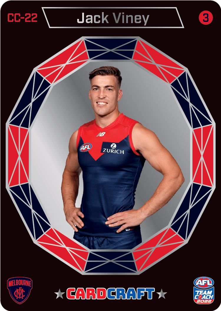 Jack Viney, Card Craft #3, 2022 Teamcoach AFL