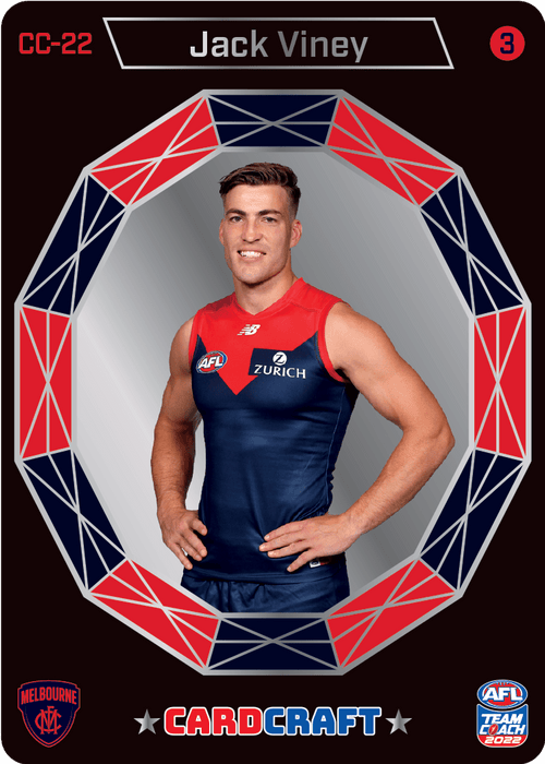 Jack Viney, Card Craft #3, 2022 Teamcoach AFL