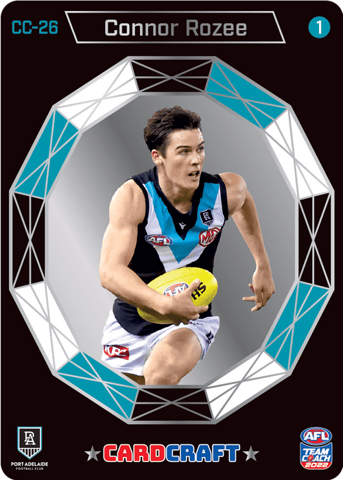 Connor Rozee, Card Craft #1, 2022 Teamcoach AFL