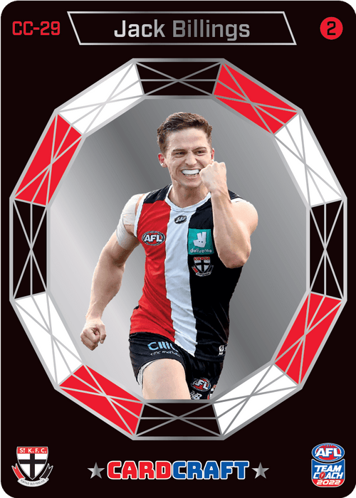 Jack Billings, Card Craft #2, 2022 Teamcoach AFL