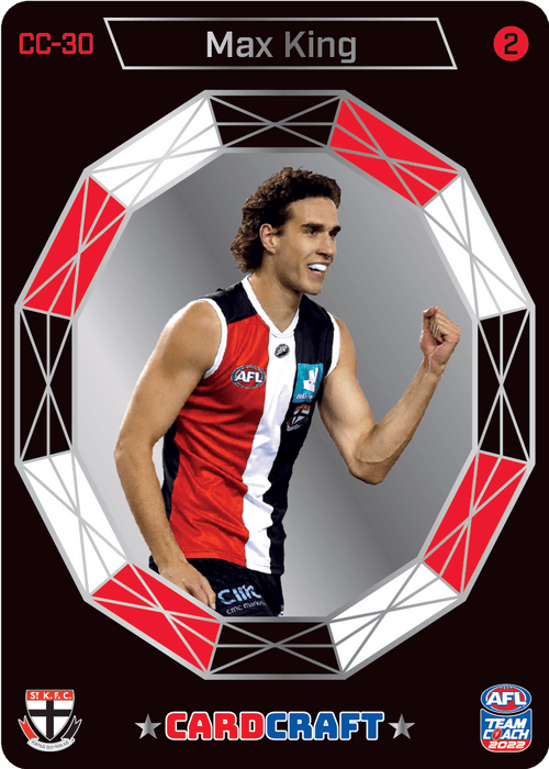Max King, Card Craft #2, 2022 Teamcoach AFL
