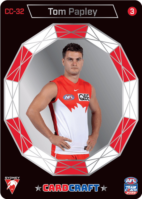 Tom Papley, Card Craft #3, 2022 Teamcoach AFL