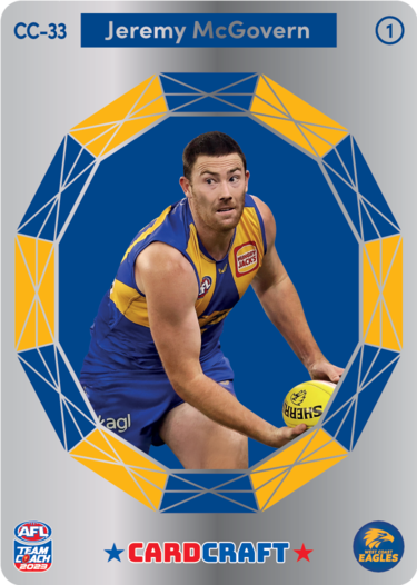 Jeremy McGovern, Card Craft #1, 2023 Teamcoach AFL