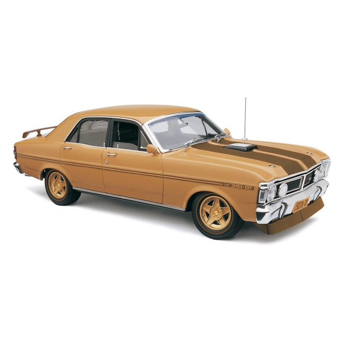 Classic Carlectables Ford XY Falcon Phase III GT-HO, Gold Livery, 1:18 Diecast Model Car