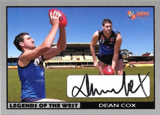 Dean Cox, Legends of the West, Ja Ja's Collectables of 20