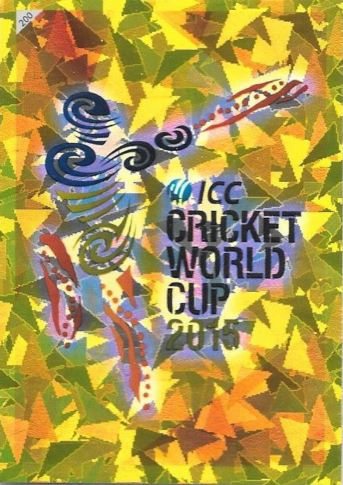 Gold Header, 2015 ICC Cricket World Cup, Topps Cricket Attax