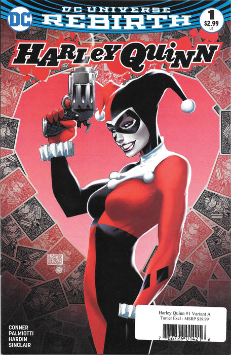 DC Universe REBIRTH Harley Quinn #1 Turner Exclusive  Variant A Comic