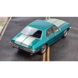 GOLD RIMS: Turquoise Holden HQ GTS 4 Door Monaro, 308 GTS, 1:24 Diecast Car