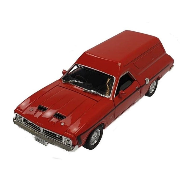 Red Ford XB GS Panel Van, 1:32 Scale Diecast Car