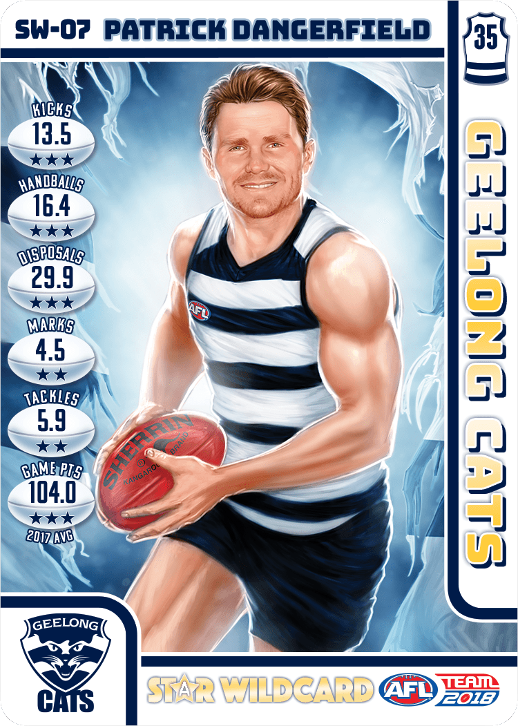 Patrick Dangerfield, Star Wildcard, 2018 Teamcoach AFL