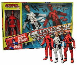 Deadpool, Legendary Marvel Super Heroes Action Figure Collector Set.