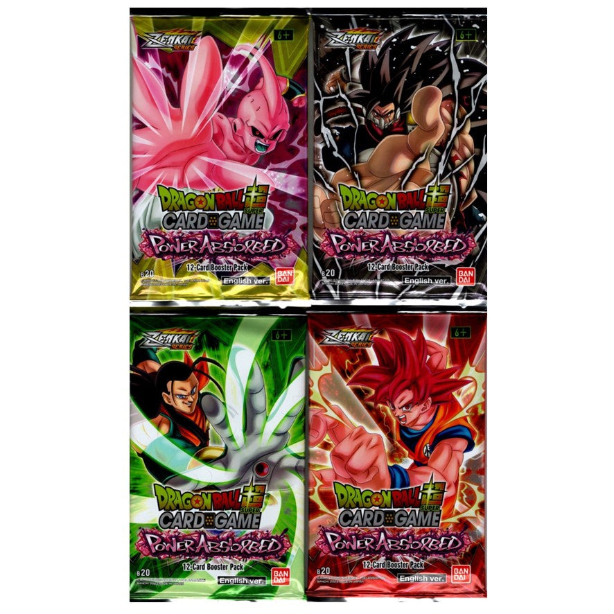 Dragon Ball Super Card Game Zenkai Series 03 Power Absorbed Booster Box  [DBS-B20] - Legacy Comics and Cards