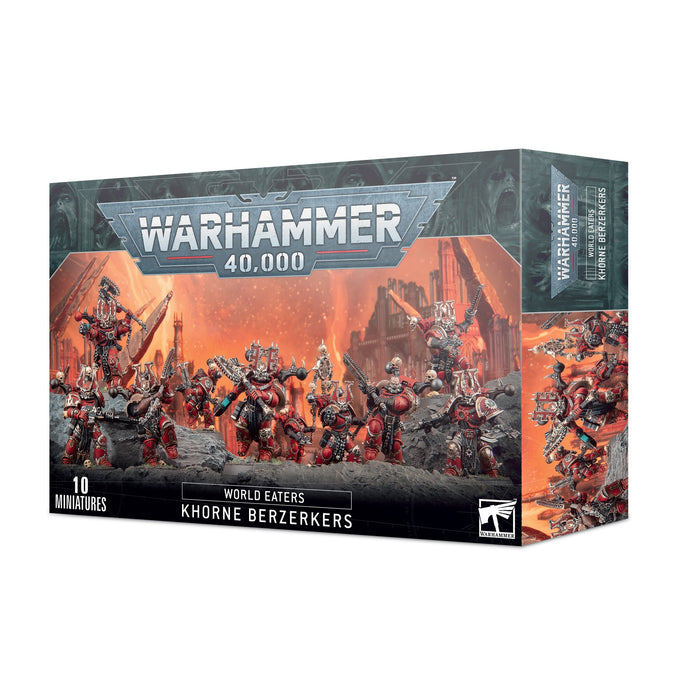Warhammer 40,000 - 43-10, World Eaters, Khorne Berzerkers