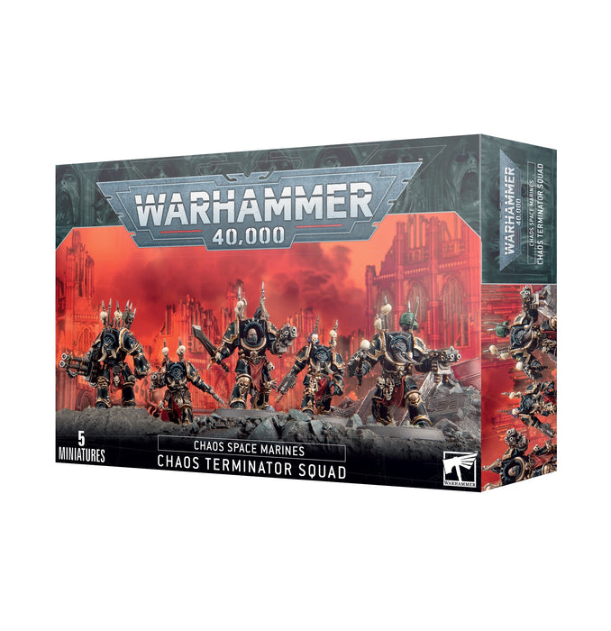 Warhammer 40,000 - 43-19, Chaos Space Marines, Chaos Terminator Squad