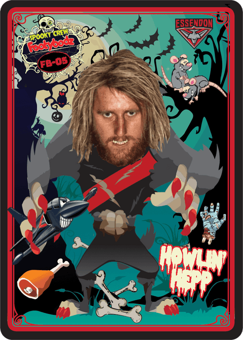 Dyson Heppell, Hot Footy Bodz Spooky Crew, 2019 Teamcoach AFL
