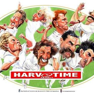 Fast Bowlers of Australian Cricket, Harv Time Poster