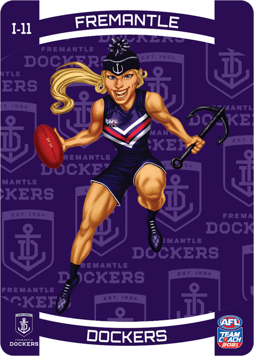 Fremantle Dockers Mascot, 3D Icons, 2021 Teamcoach AFL