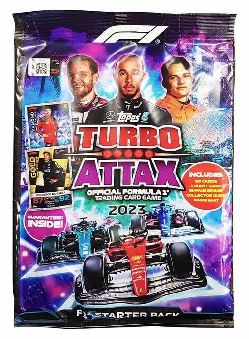 2023 Topps TURBO ATTAX Formula 1 STARTER PACK