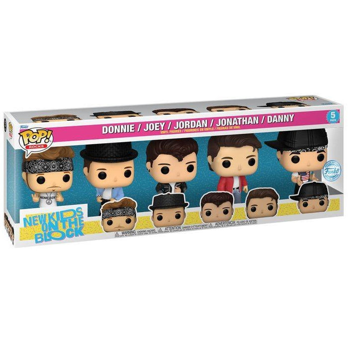 New Kids on the Block - Band 5-Pack US Exclusive Pop! Vinyl [RS]