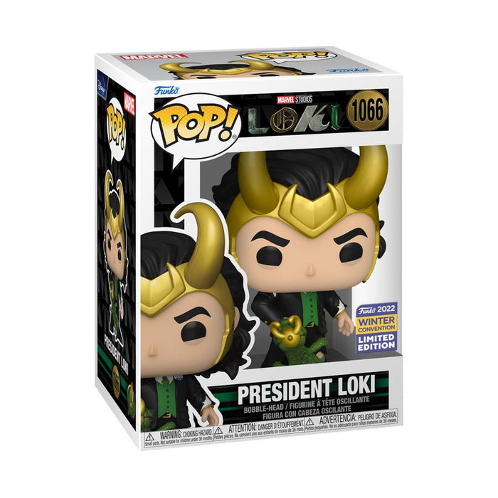 Loki (TV) - President Loki Winter Con 2022 Exclusive Pop! Vinyl [RS]
