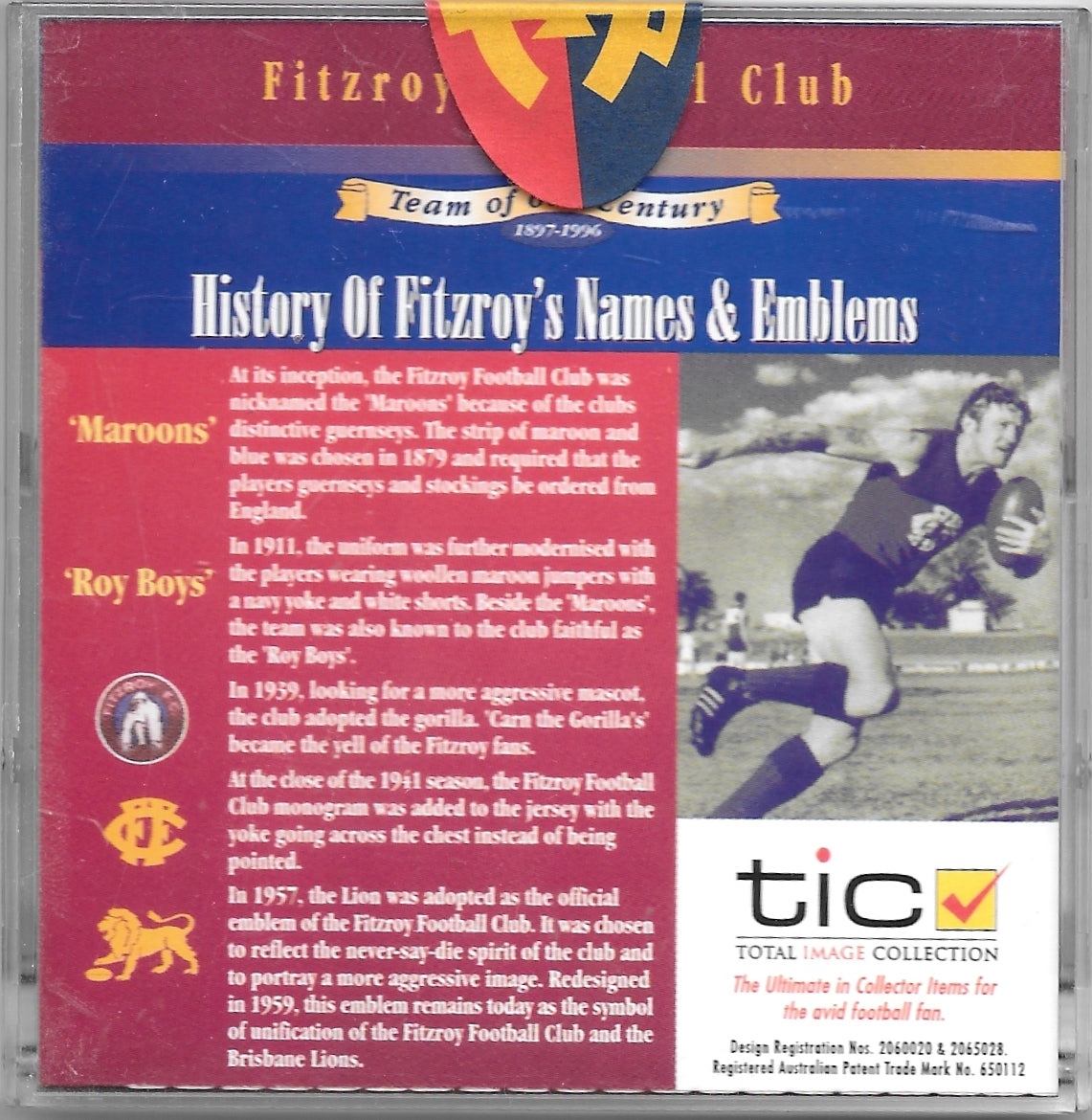 Team of Our Century, Fitzroy Remembered