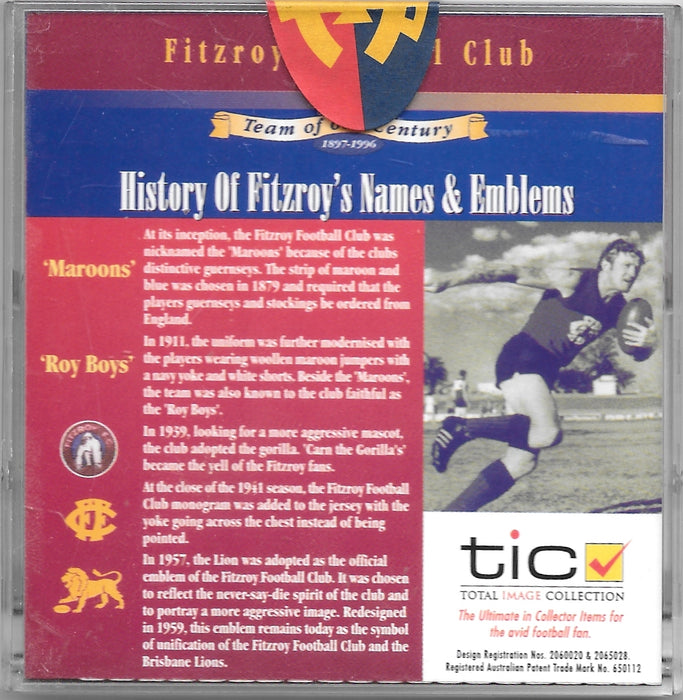 Team of Our Century, Fitzroy Remembered