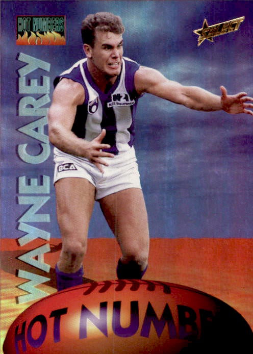Wayne Carey, Hot Numbers, 1996 Select AFL