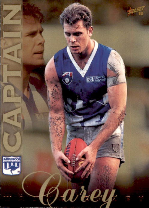 Wayne Carey, Captain Card, 1998 Select AFL